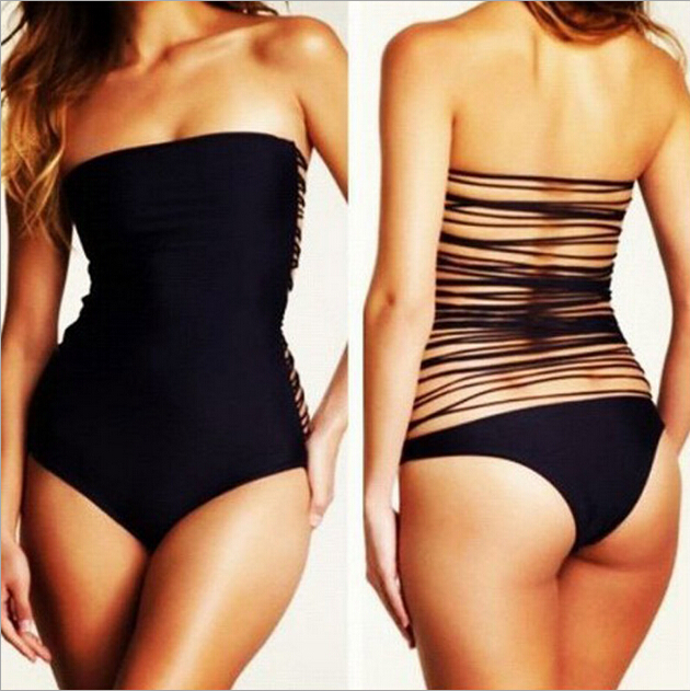 F4365Womens Струны Назад Монокини Купальный Костюм